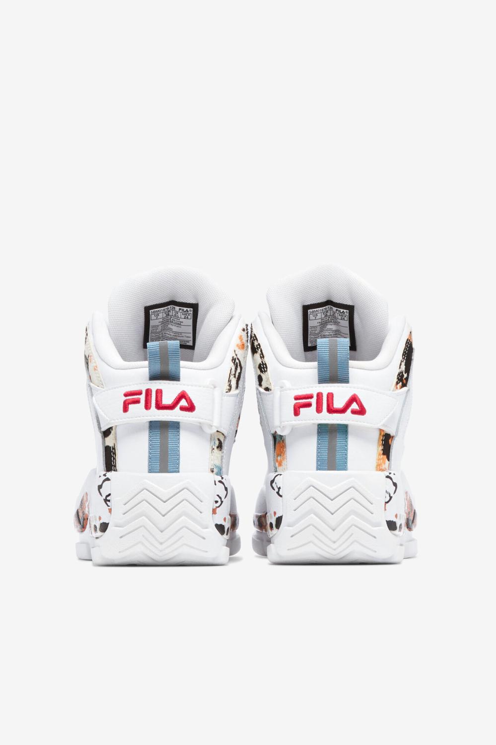 Women Sneakers | FILA Women's Grant Hill 2 128 WHITE / FILA RED / WHITE