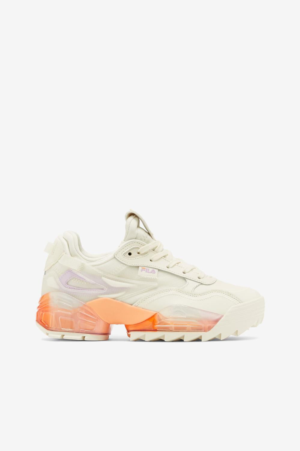 Women Sneakers | FILA Women's New Unit Sunset 199 WHISPER WHITE / WHISPER WHITE / MULTI
