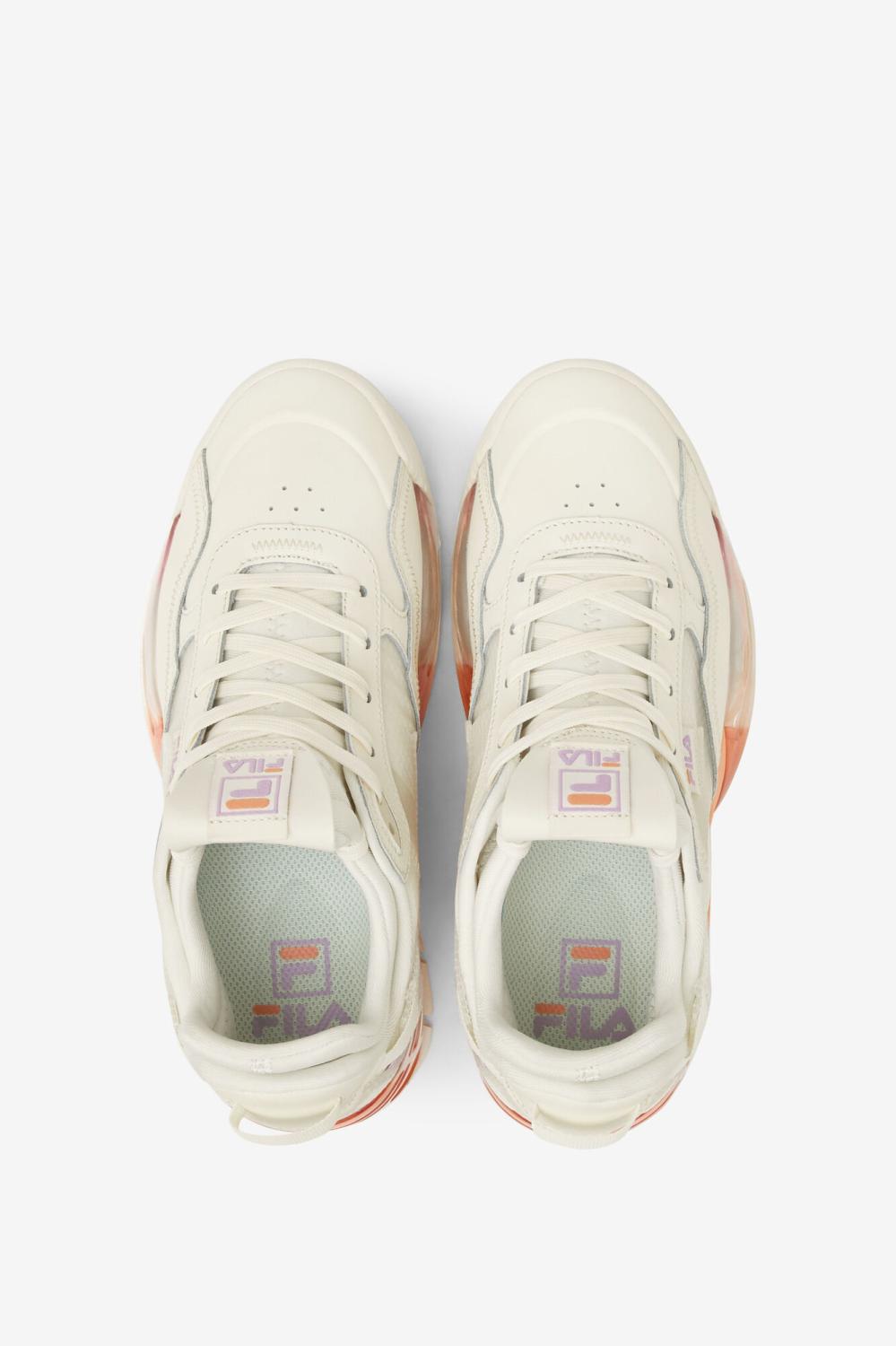 Women Sneakers | FILA Women's New Unit Sunset 199 WHISPER WHITE / WHISPER WHITE / MULTI