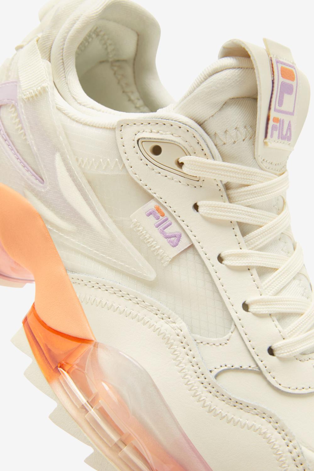 Women Sneakers | FILA Women's New Unit Sunset 199 WHISPER WHITE / WHISPER WHITE / MULTI