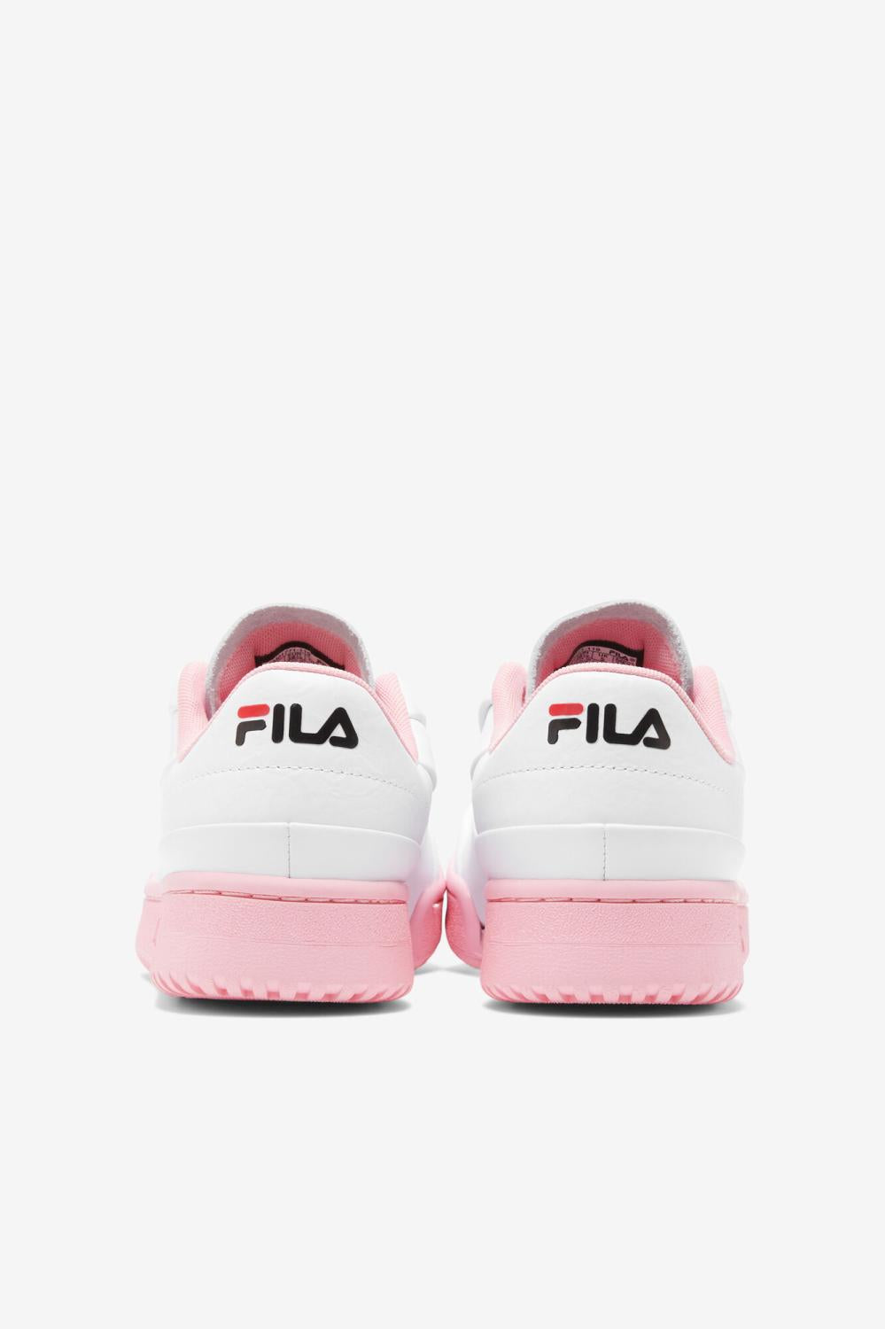 Women Sneakers | FILA Women's Original Tennis Lux X Barneys 119 WHITE / CORAL BLUSH / BLACK