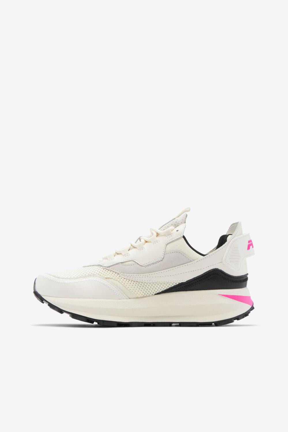 Women Sneakers | FILA Women's R1 Runner X Barneys 119 SNOW WHITE / PINK GLO / BLACK