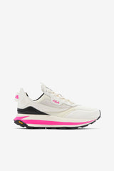 Women Sneakers | FILA Women's R1 Runner X Barneys 119 SNOW WHITE / PINK GLO / BLACK