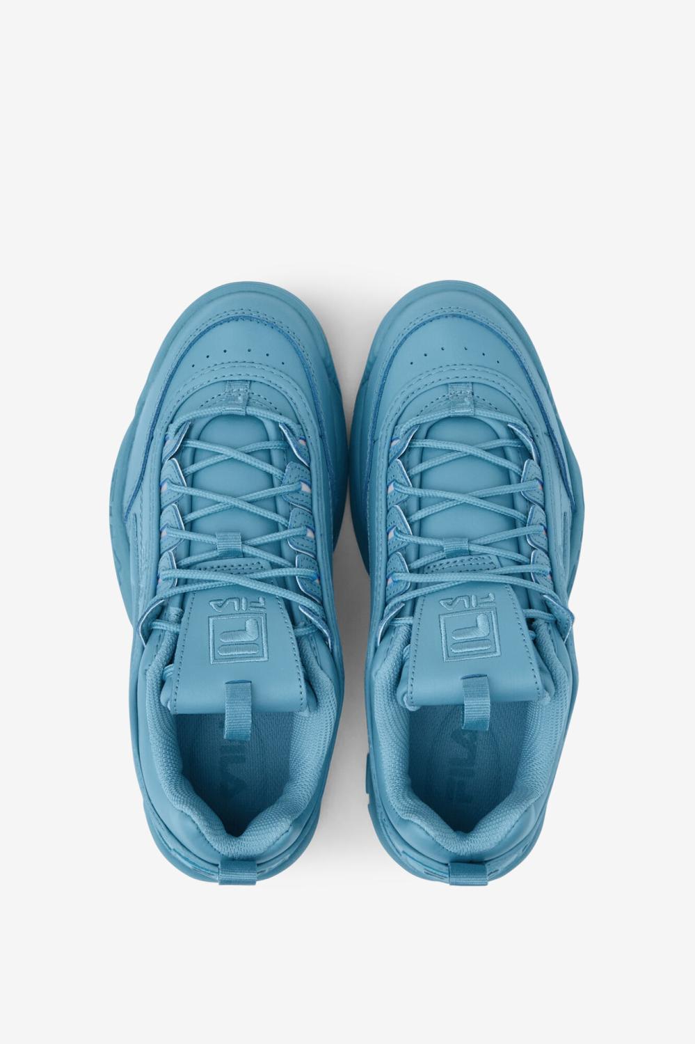 Women Sneakers &amp; Lifestyle | FILA Women's Disruptor 2 Premium 400 DELPHINIUM BLUE / DELPHINIUM BLUE / DELPHINIUM BLUE
