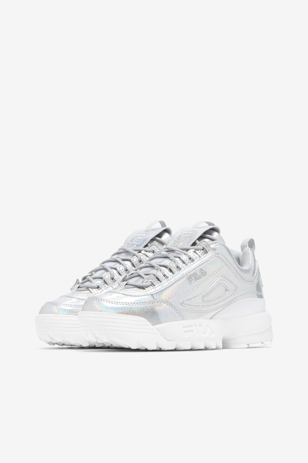 Women Sneakers &amp; Lifestyle | FILA Women's Disruptor 2 Premium Iridescent 781 IRIDESCENT / IRIDESCENT / IRIDESCENT