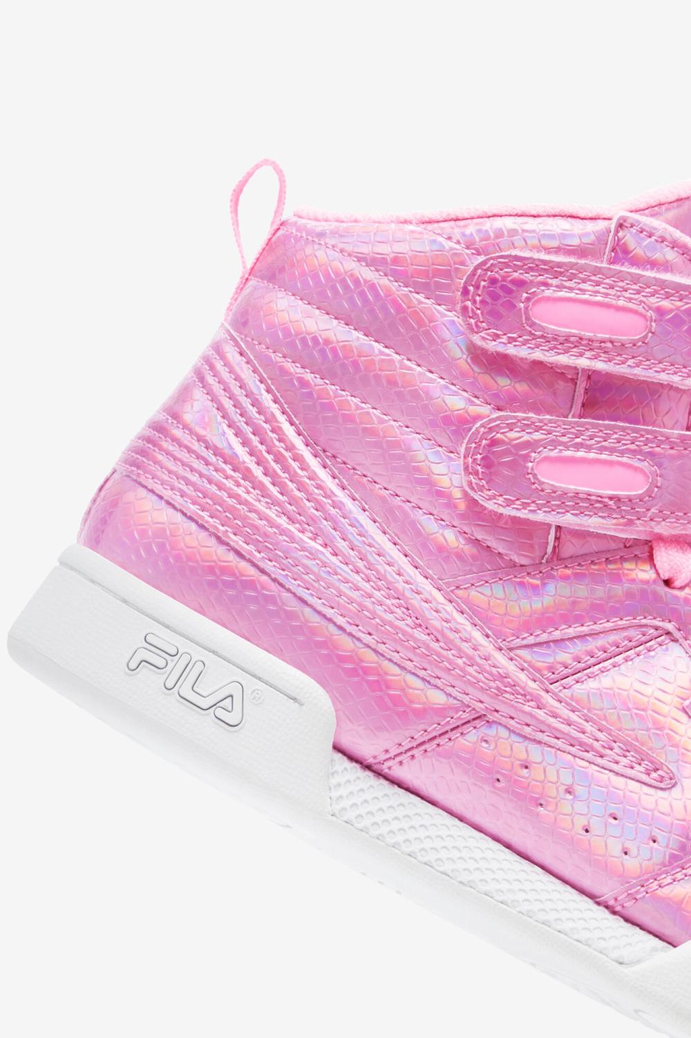 Women Sneakers &amp; Lifestyle | FILA Women's F-14 Iridescent Snake 668 COTTON CANDY / WHITE / COTTON CANDY
