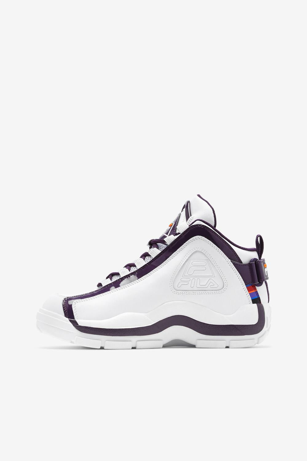 Women Sneakers &amp; Lifestyle | FILA Women's Grant Hill 2 History 133 WHITE / PURPLE PENNANT / VIBRANT ORANGE