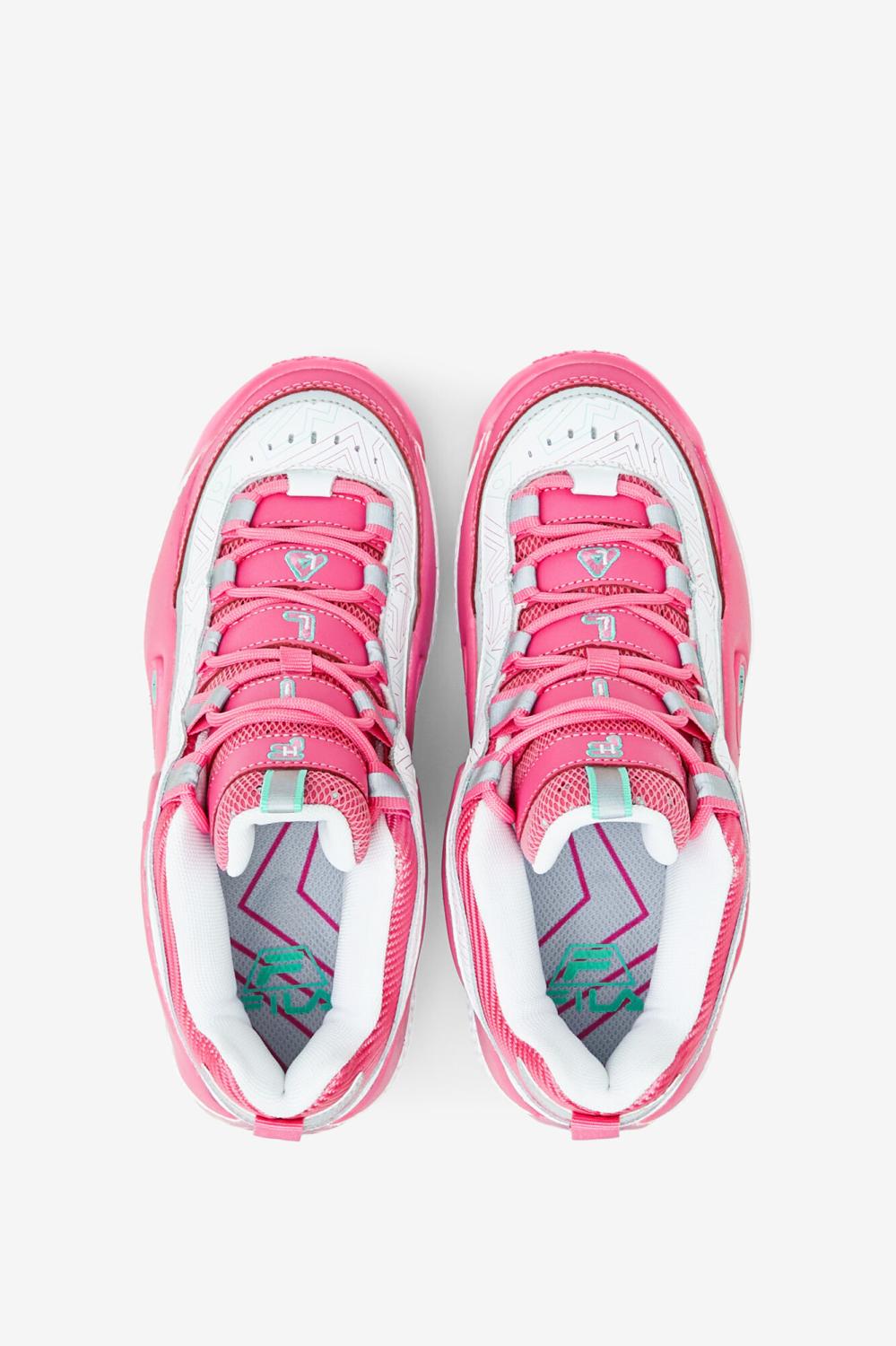 Women Sneakers &amp; Lifestyle | FILA Women's Grant Hill 3 149 WHITE / SHOCKING PINK / COCKATOO