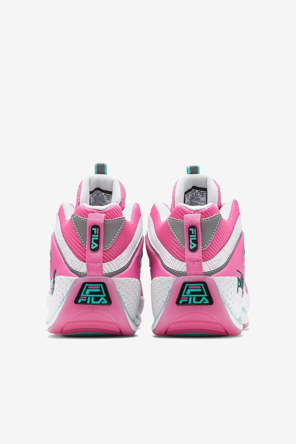 Women Sneakers &amp; Lifestyle | FILA Women's Grant Hill 3 149 WHITE / SHOCKING PINK / COCKATOO