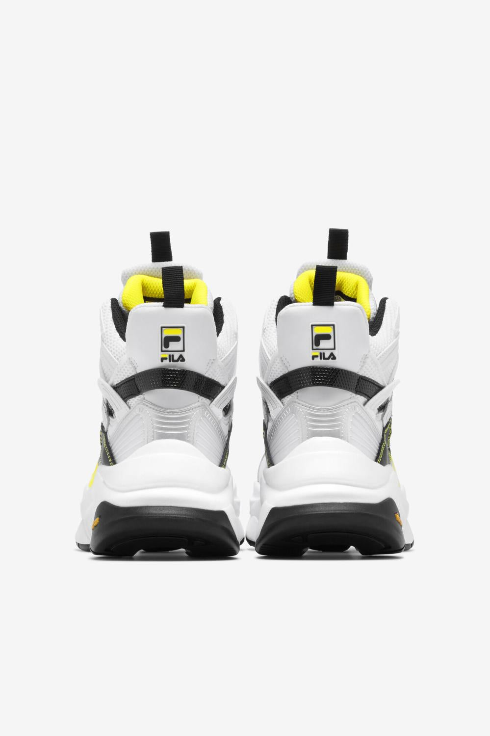 Women Sneakers &amp; Lifestyle | FILA Women's Hallasan Mid Premium 115 WHITE / BLACK / LEMON TONIC