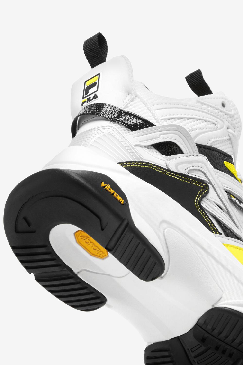 Women Sneakers &amp; Lifestyle | FILA Women's Hallasan Mid Premium 115 WHITE / BLACK / LEMON TONIC
