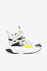 Women Sneakers &amp; Lifestyle | FILA Women's Hallasan Mid Premium 115 WHITE / BLACK / LEMON TONIC