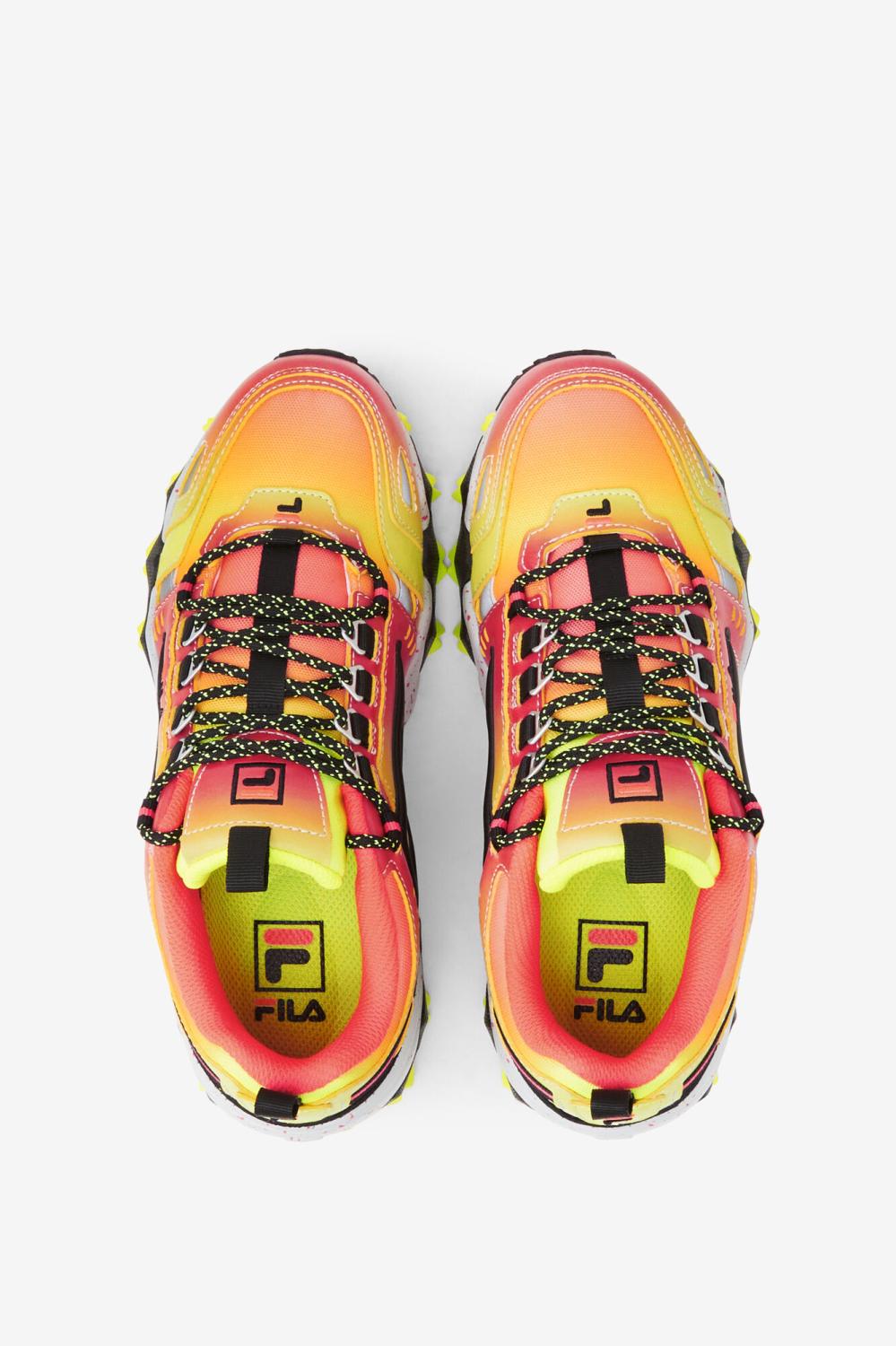 Women Sneakers &amp; Lifestyle | FILA Women's Oakmont TR 656 DIVA PINK / SAFETY YELLOW / BLACK