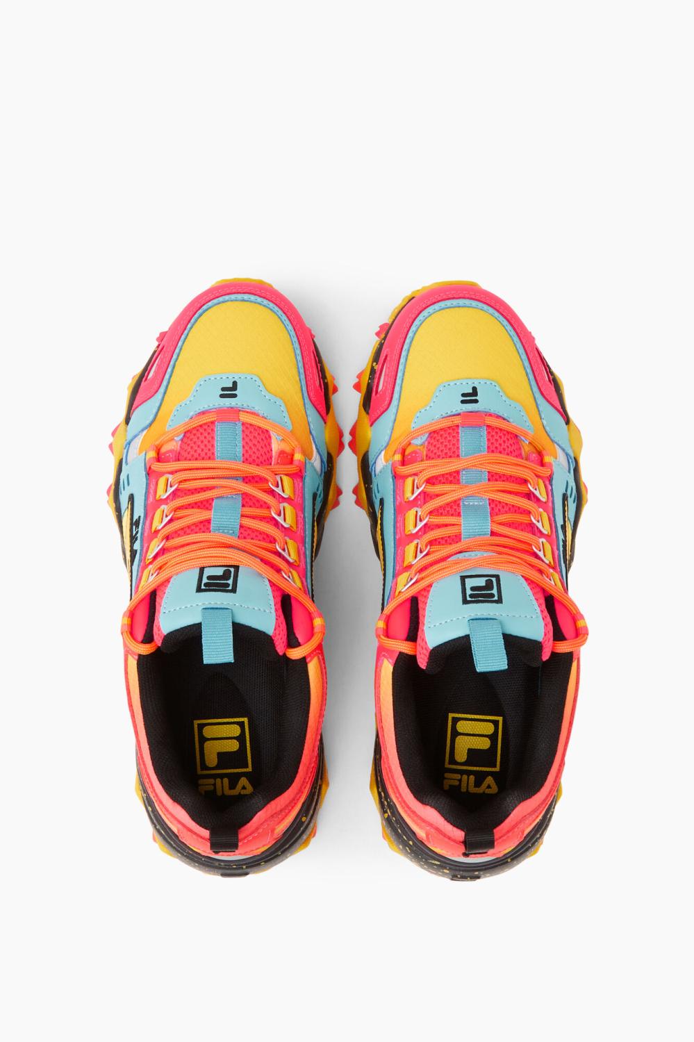 Women Sneakers &amp; Lifestyle | FILA Women's Oakmont Tr 693 DEEP PINK / BLUEFISH / LEMON