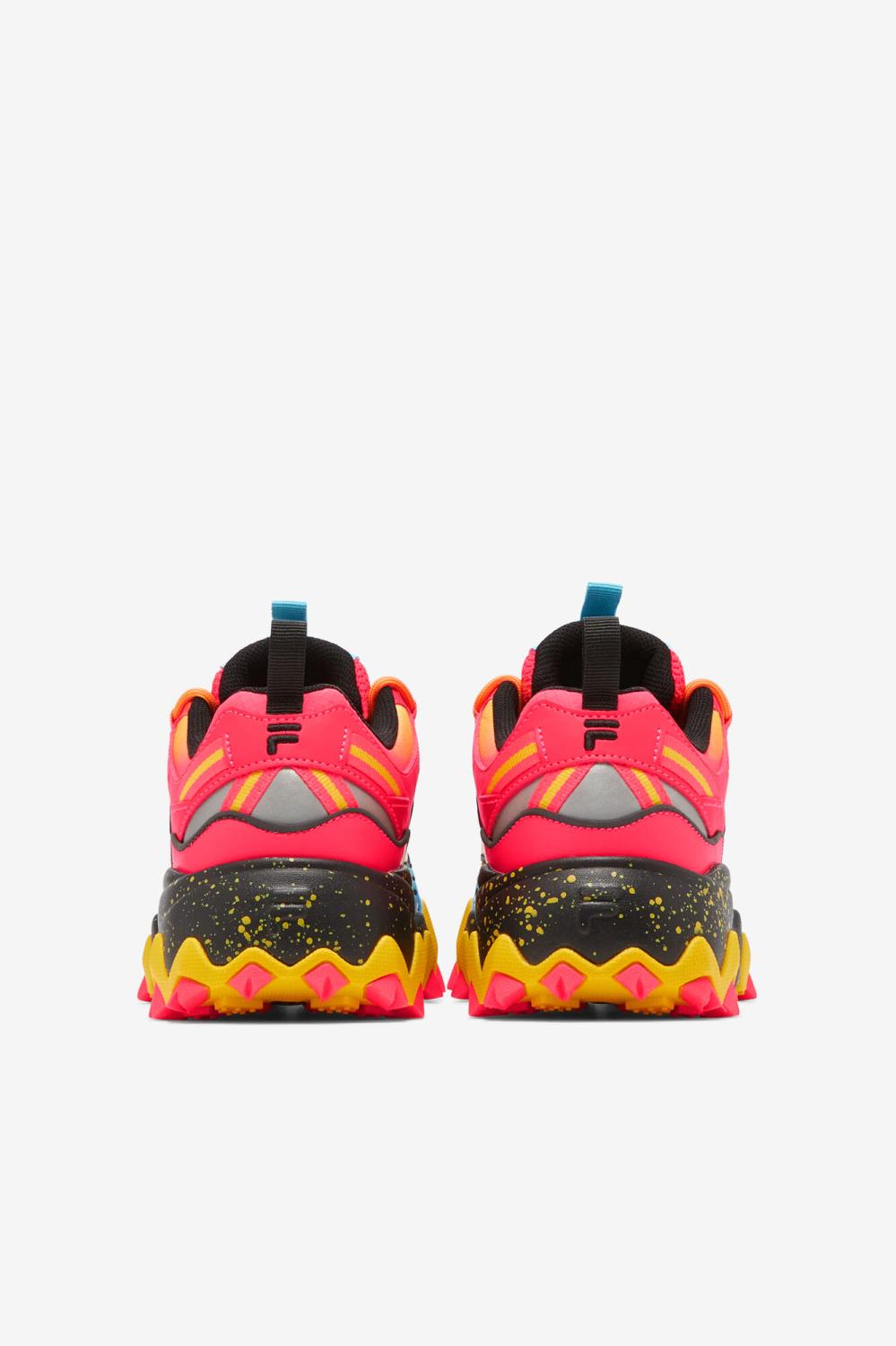 Women Sneakers &amp; Lifestyle | FILA Women's Oakmont Tr 693 DEEP PINK / BLUEFISH / LEMON