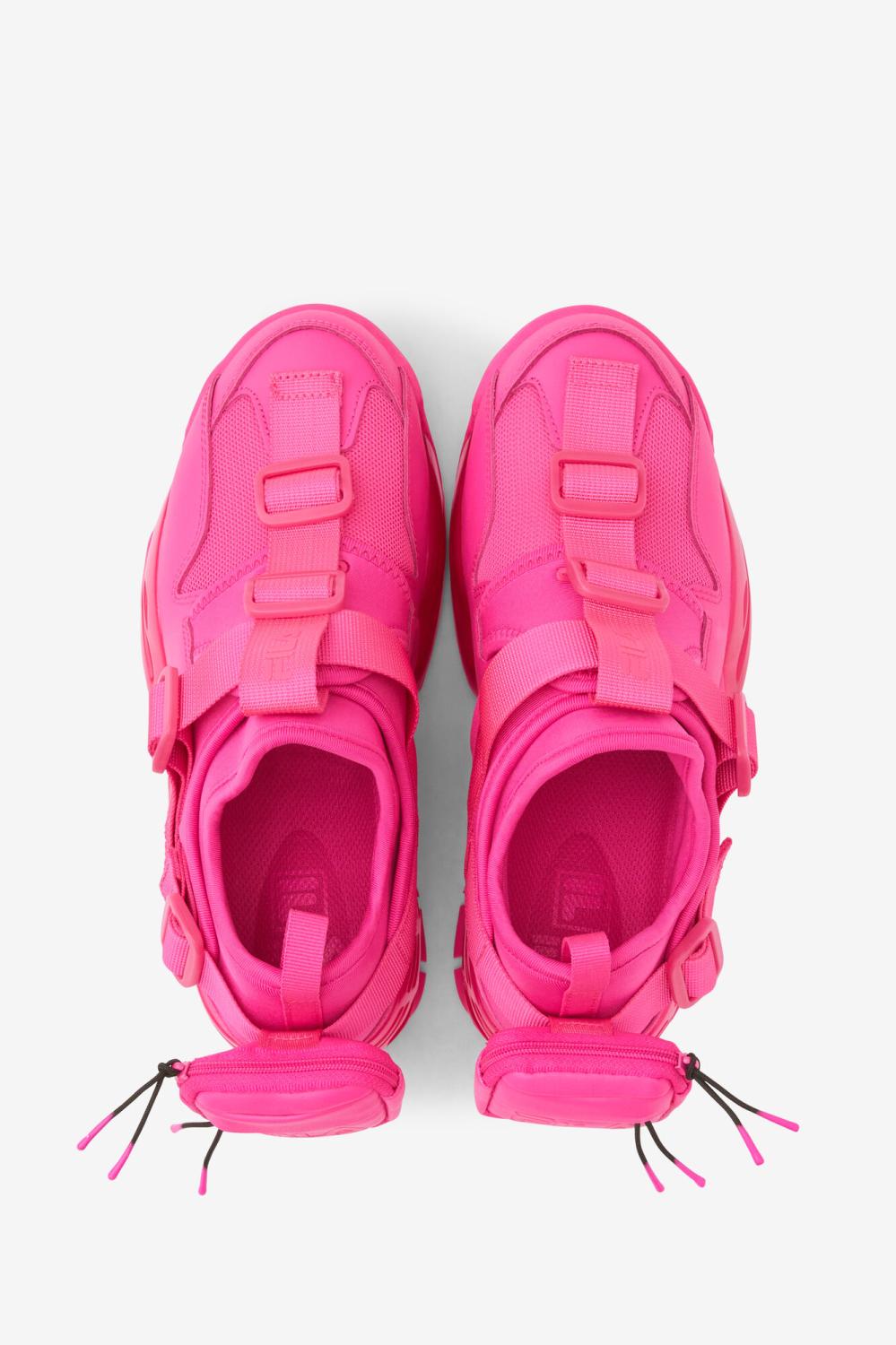 Women Sneakers &amp; Lifestyle | FILA Women's Unit V2 650 PINK GLO / PINK GLO / PINK GLO