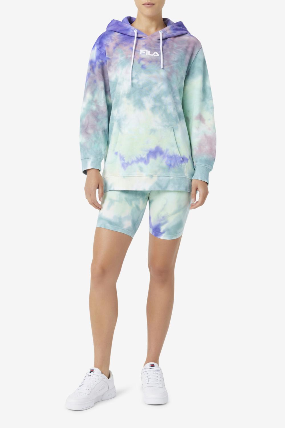 Women Sweatshirts &amp; Hoodies | FILA Aerolynn Tie Dye Hoodie