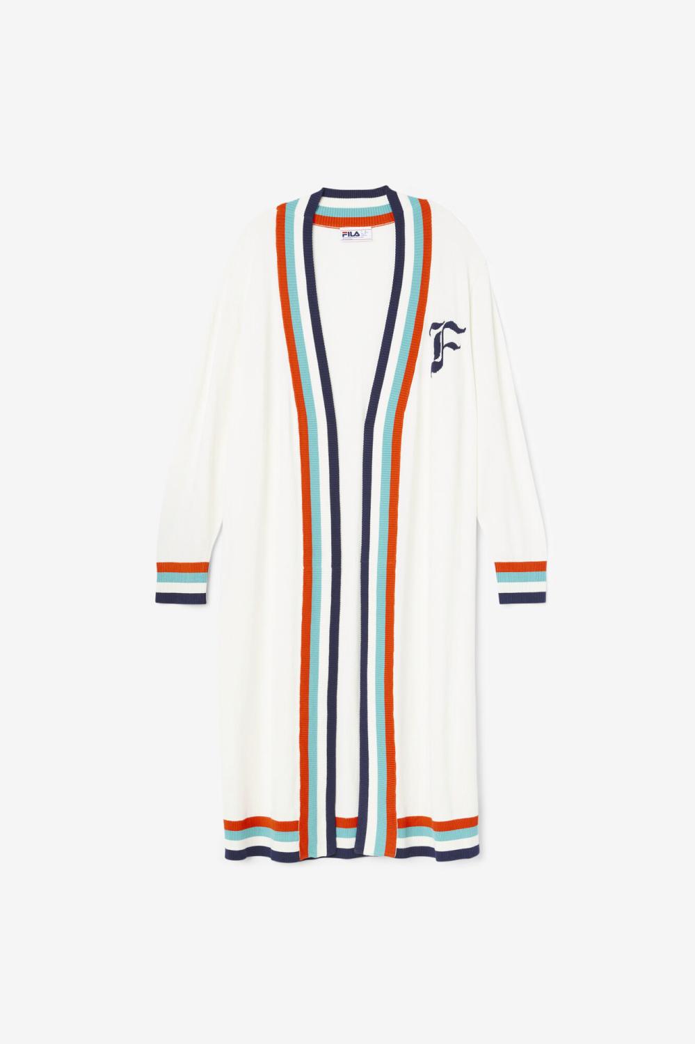 Women Sweatshirts &amp; Hoodies | FILA Angelina Maxi Cardigan 300 TOFU