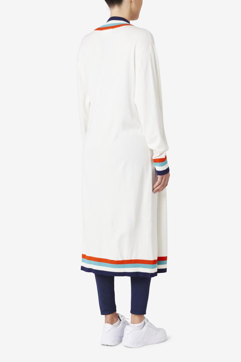 Women Sweatshirts &amp; Hoodies | FILA Angelina Maxi Cardigan 300 TOFU