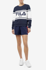 Women Sweatshirts &amp; Hoodies | FILA Jayla Crew 410 FILA NAVY