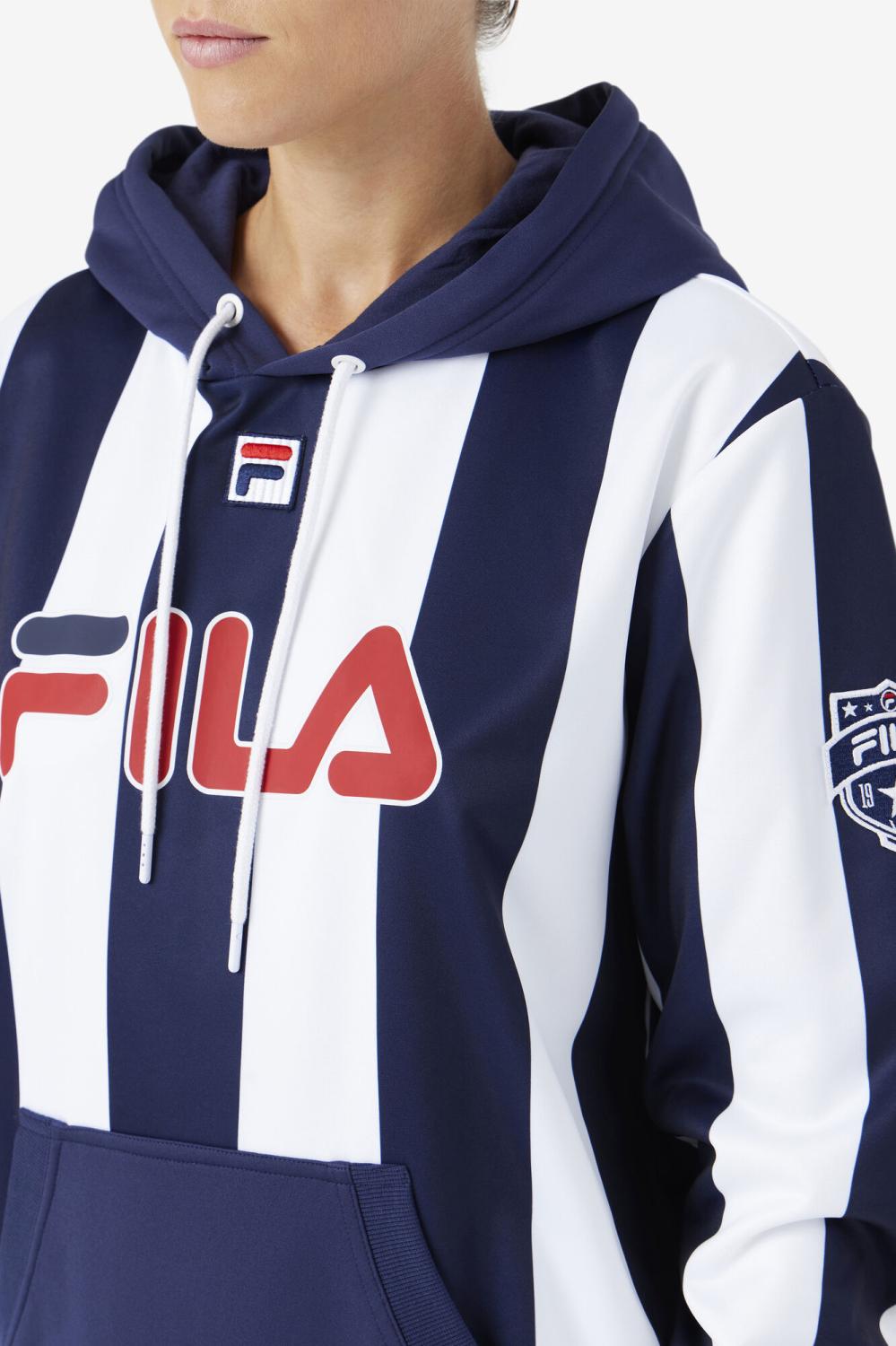 Women Sweatshirts &amp; Hoodies | FILA Kimilah Hoodie 410 FILA NAVY / WHITE