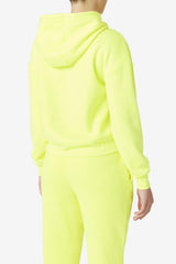 Women Sweatshirts &amp; Hoodies | FILA Marina Hoodie 735 SAFETY YELLOW