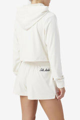 Women Sweatshirts &amp; Hoodies | FILA Sofia Hoodie 132 GARDENIA / BLACK