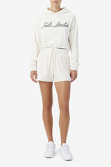 Women Sweatshirts &amp; Hoodies | FILA Sofia Hoodie 132 GARDENIA / BLACK