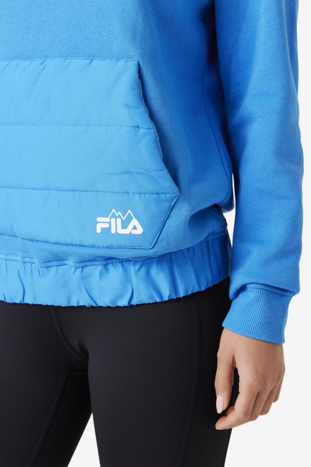 Women Sweatshirts &amp; Hoodies | FILA Trinity Hoodie 942 FRENCH BLUE