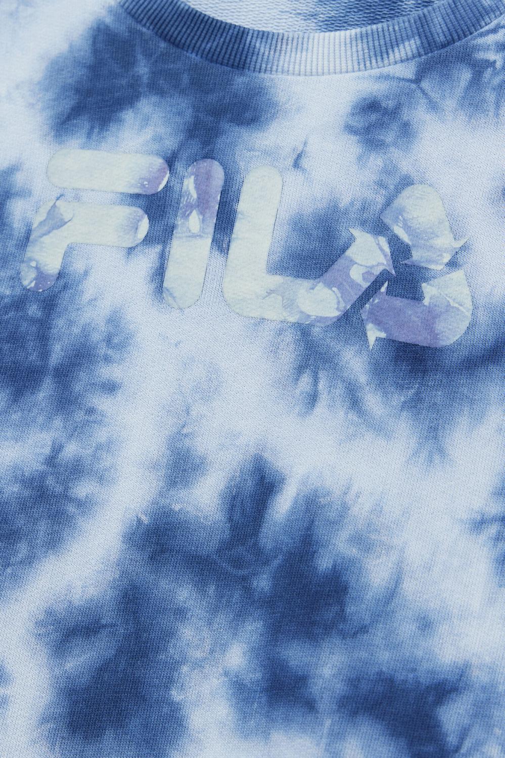 Women Sweatshirts &amp; Hoodies | FILA Uplee Crew 436 MAJOLICA BLUE / PUMICE STONE