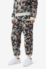 Women Sweatsuits &amp; Tracksuits | FILA Drewe Sherpa Jogger 172 EGRET / STORMY WEATHER / EGRET / DEEP LAKE