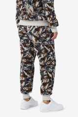 Women Sweatsuits &amp; Tracksuits | FILA Drewe Sherpa Jogger 172 EGRET / STORMY WEATHER / EGRET / DEEP LAKE