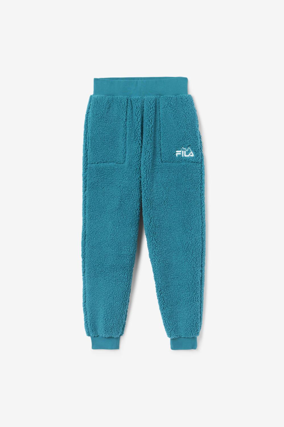 Women Sweatsuits &amp; Tracksuits | FILA Freyja Sherpa Jogger 328 DEEP LAKE