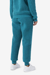 Women Sweatsuits &amp; Tracksuits | FILA Freyja Sherpa Jogger 328 DEEP LAKE