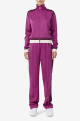 Women Sweatsuits &amp; Tracksuits | FILA Sandy Track Jacket 561 BATON ROUGE / GRAPE WINE / POTPOURRI