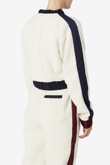 Women Sweatsuits &amp; Tracksuits | FILA Tabitha Crewneck 300 TOFU / PEACOAT / TAWNY PORT