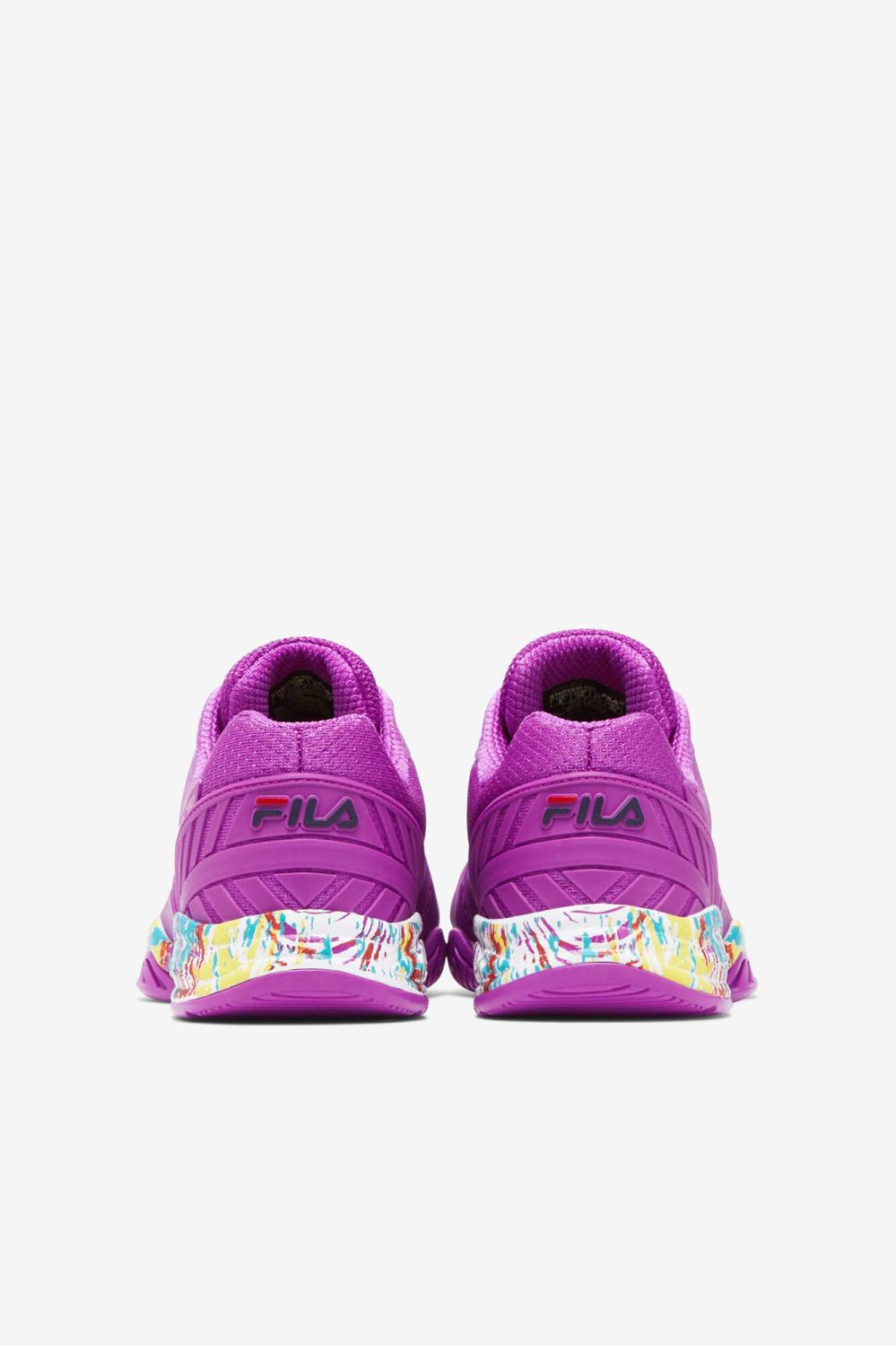 Women Tennis | FILA Women's Axilus 2 Energized 525 PURPLE CACTUS FLOWER / WHITE / LIMELIGHT