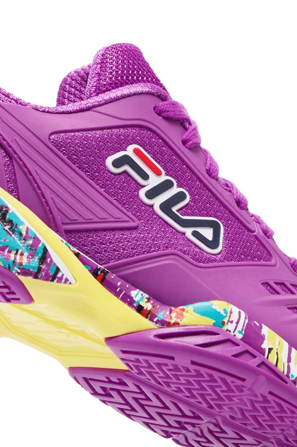 Women Tennis | FILA Women's Axilus 2 Energized 525 PURPLE CACTUS FLOWER / WHITE / LIMELIGHT