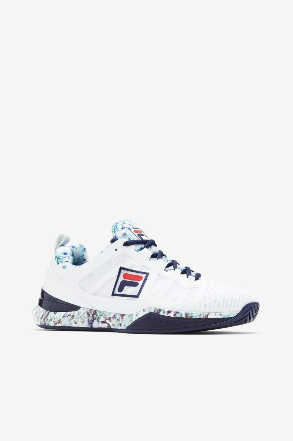 Women Tennis | FILA Women's Speedserve Energized 171 WHITE / FILA NAVY / MULTI