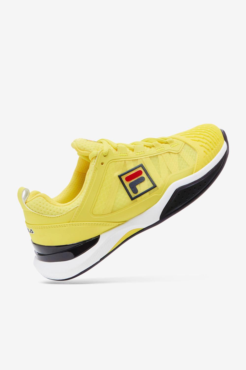 Women Tennis | FILA Women's Speedserve Energized 732 LIMELIGHT / FILA NAVY / FILA RED