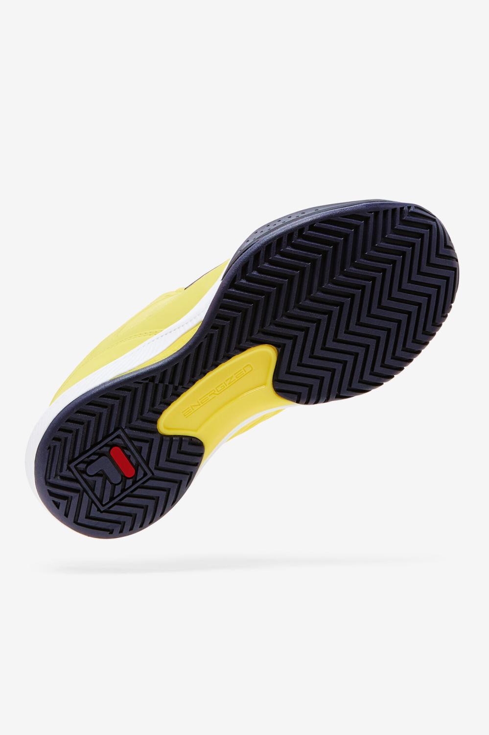 Women Tennis | FILA Women's Speedserve Energized 732 LIMELIGHT / FILA NAVY / FILA RED