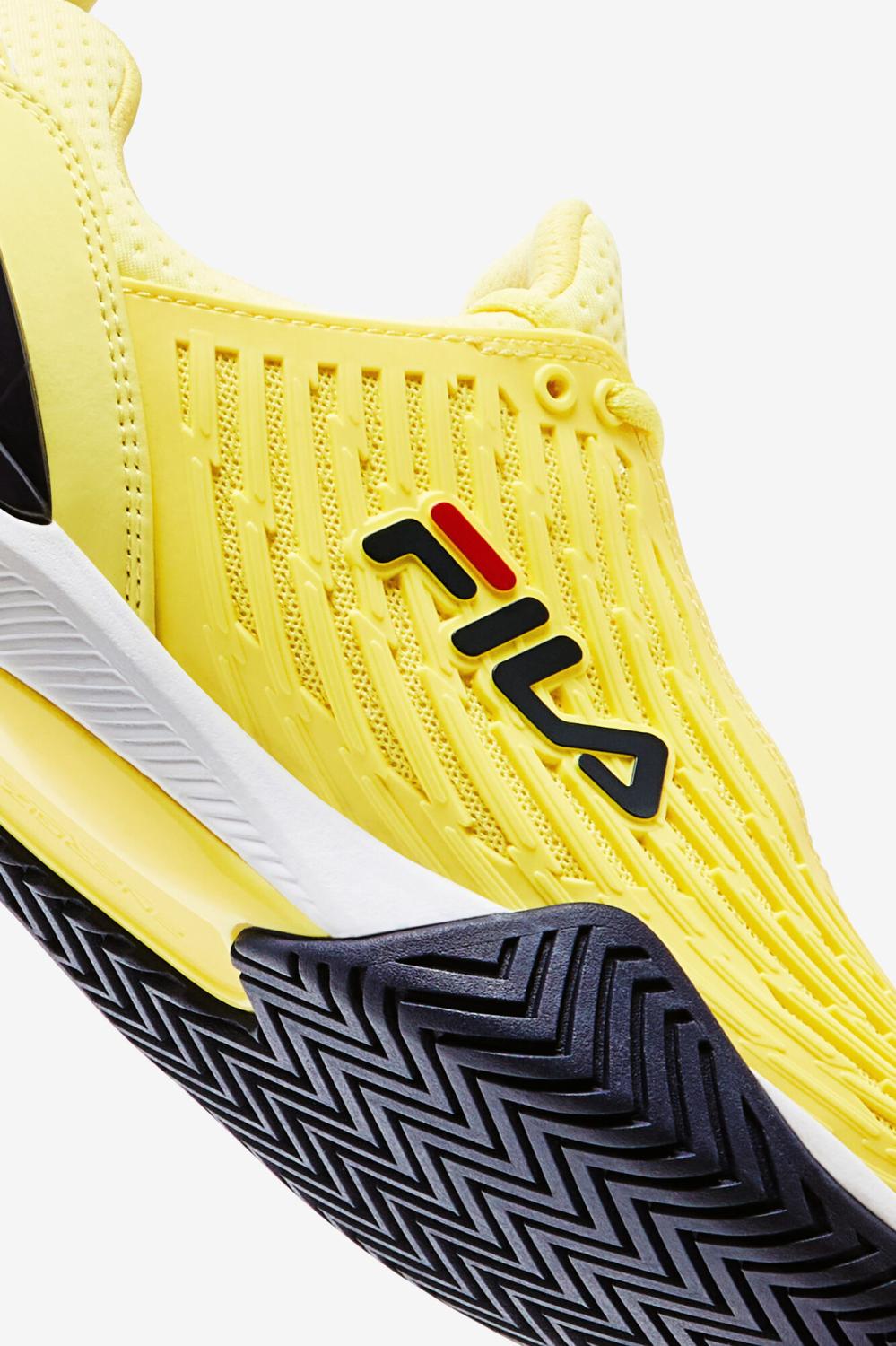 Women Tennis | FILA Women's Speedserve Energized 732 LIMELIGHT / FILA NAVY / FILA RED