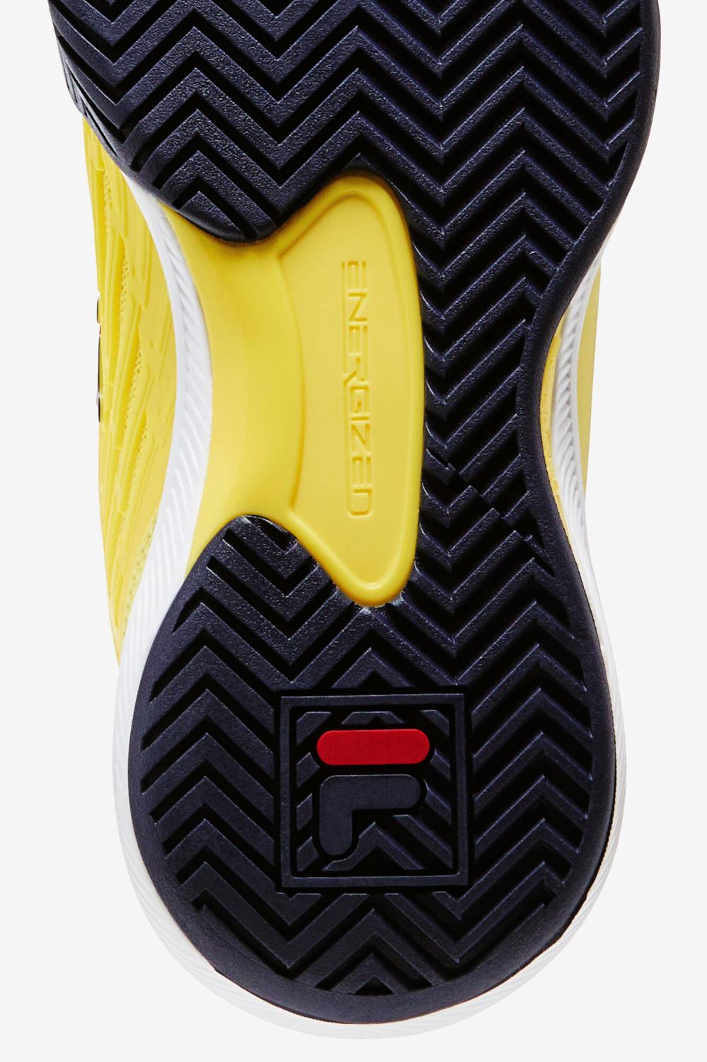 Women Tennis | FILA Women's Speedserve Energized 732 LIMELIGHT / FILA NAVY / FILA RED