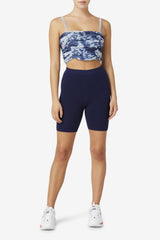 Women Tops &amp; T-Shirts | FILA Allannis Crop Tank 097 INDIA INK / BLUE FOG