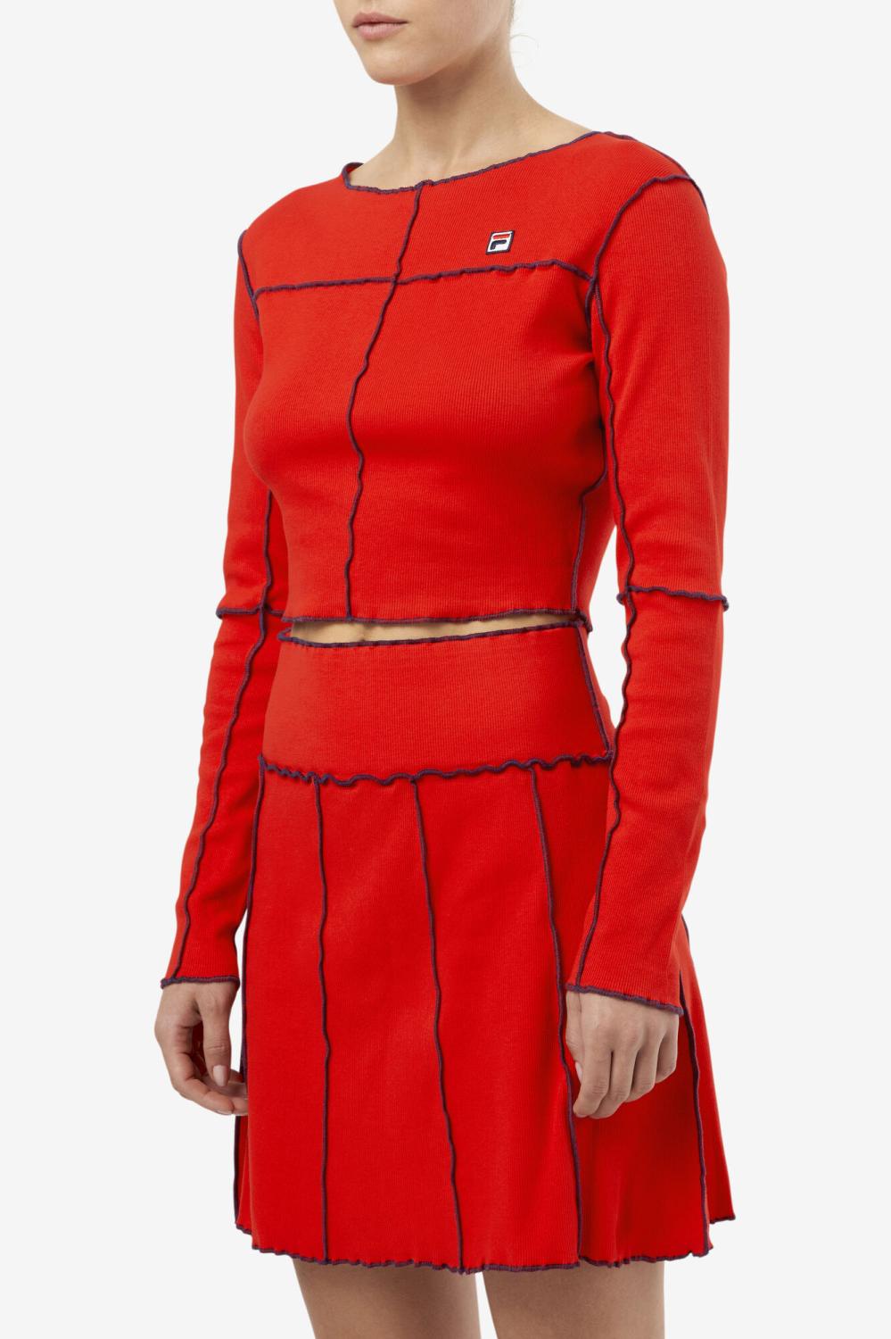 Women Tops &amp; T-Shirts | FILA Brooklynn Top 622 FILA RED