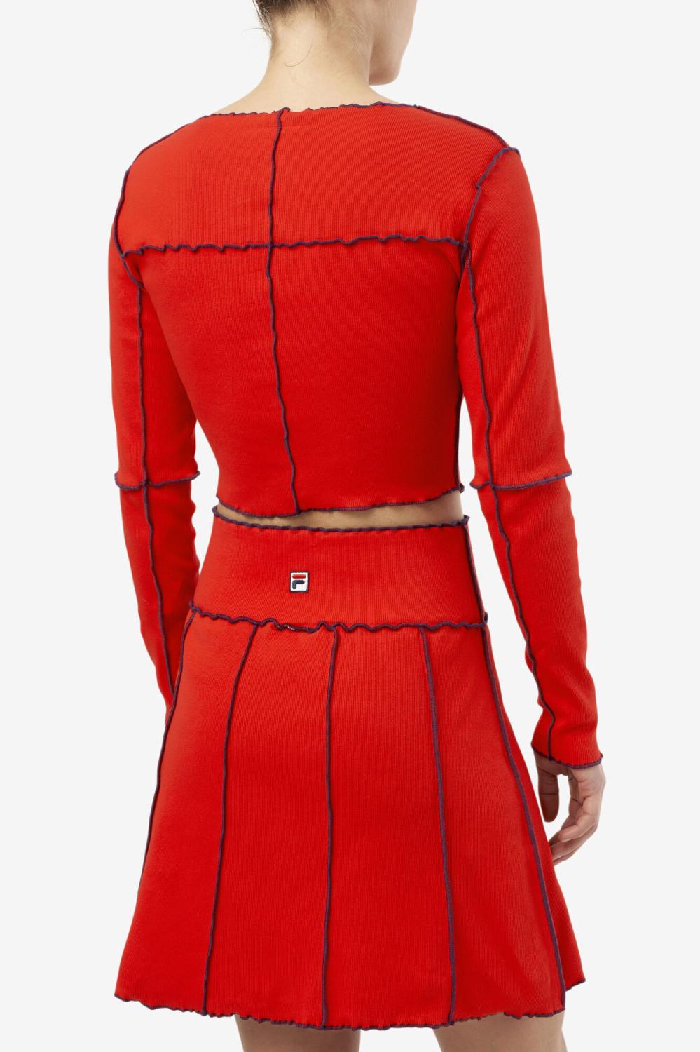 Women Tops &amp; T-Shirts | FILA Brooklynn Top 622 FILA RED