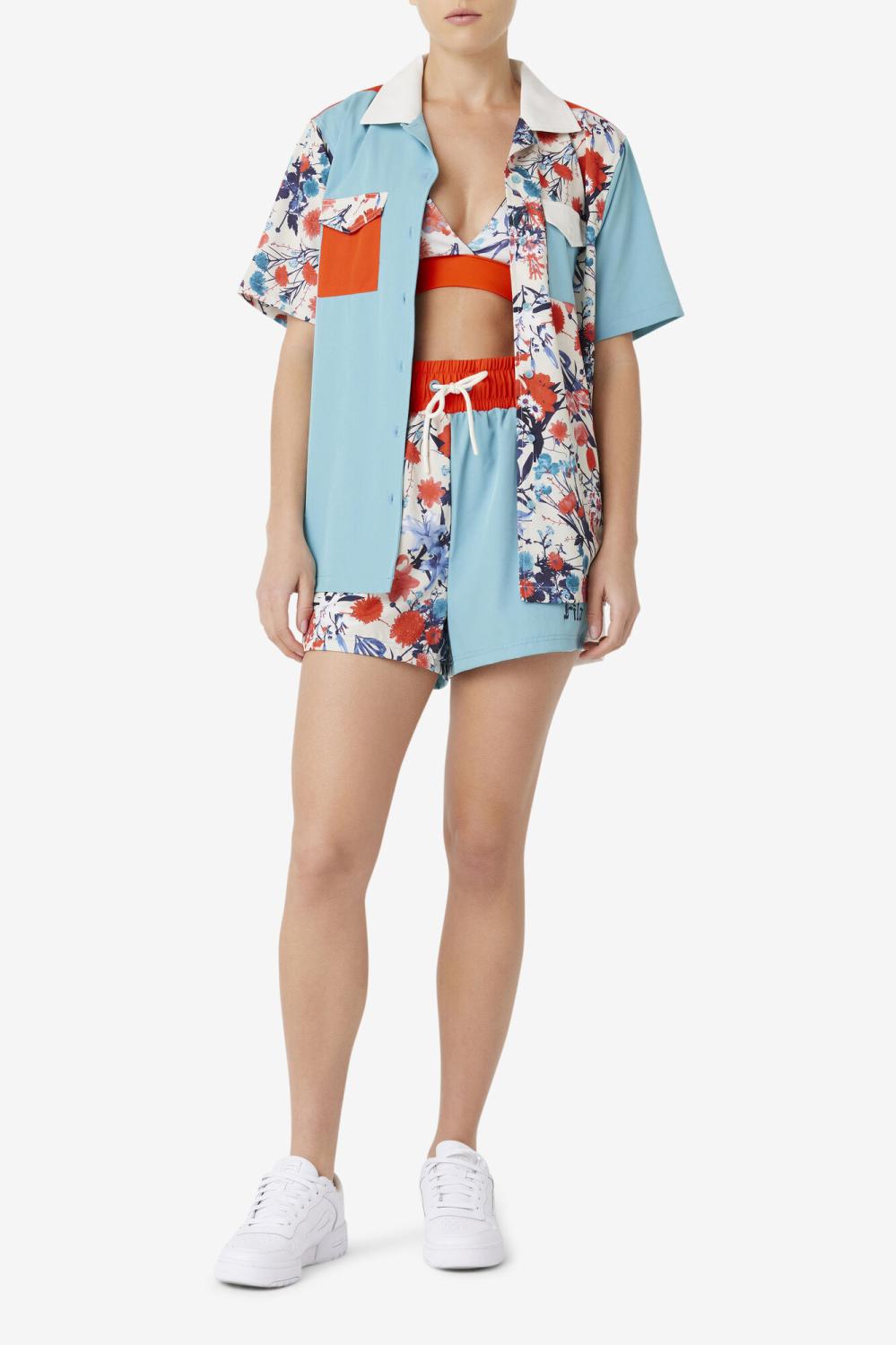 Women Tops &amp; T-Shirts | FILA Charlee Bra Top 853 ORANGE.COM