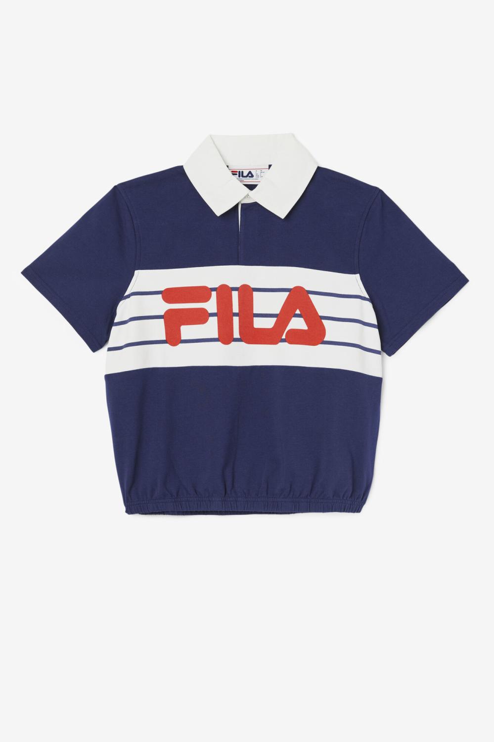 Women Tops &amp; T-Shirts | FILA Dakota Polo 410 FILA NAVY