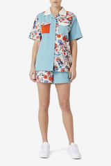 Women Tops &amp; T-Shirts | FILA Delanie Camp Shirt 300 TOFU