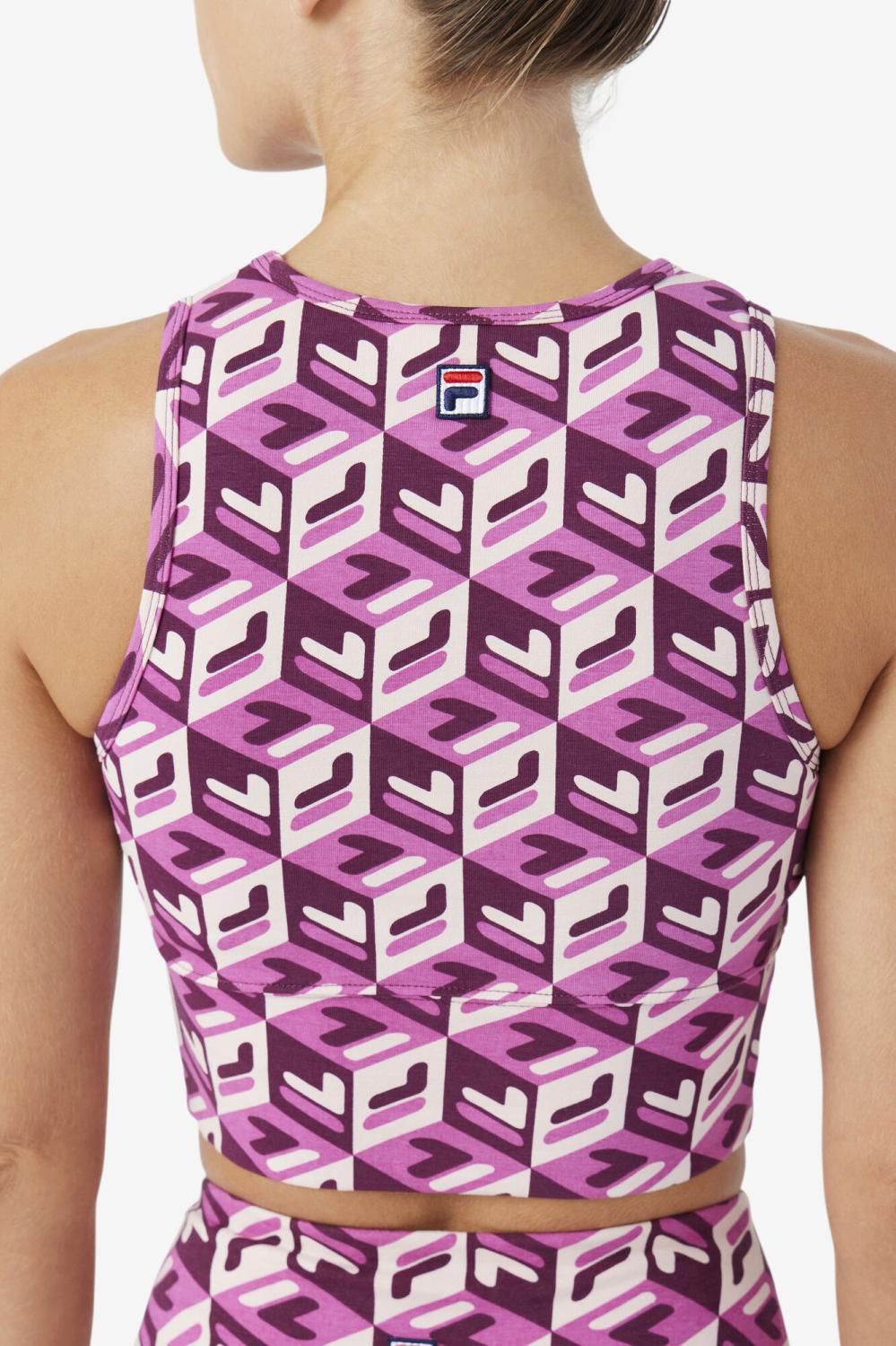 Women Tops &amp; T-Shirts | FILA Emmaline Tank 561 BATON ROUGE / POTPOURRI / GRAPE WINE